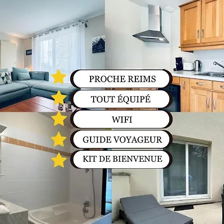 Apartman Le Gre D Argent Grande Maison Au Coeur Des Vignes Ville-Dommange